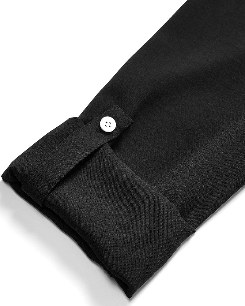 Bluzka z cekinami zapinana na guziki