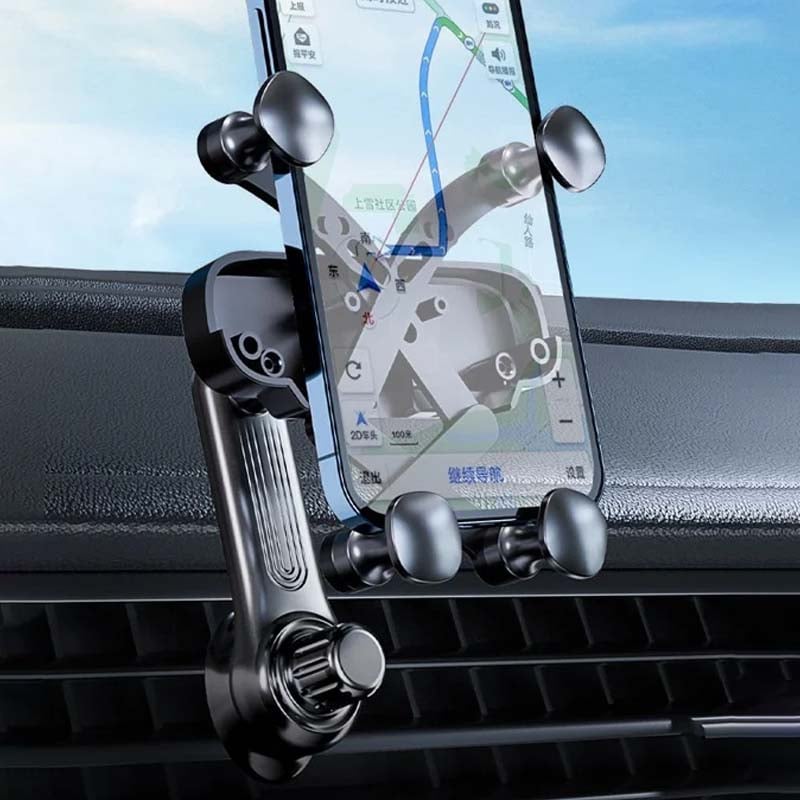 Supporto girevole per telefono da auto