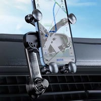 Supporto girevole per telefono da auto