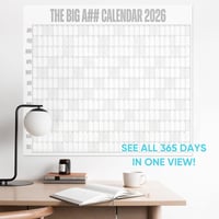 Oversized Wall Calendar