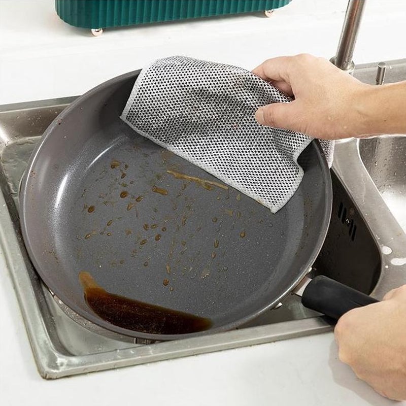 upsell Multifunctional Non-scratch Wire Dishcloth