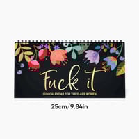 2024 Kalender voor moe