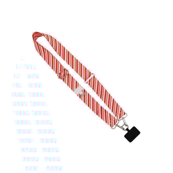 Phone Strap with Zippered Pouch