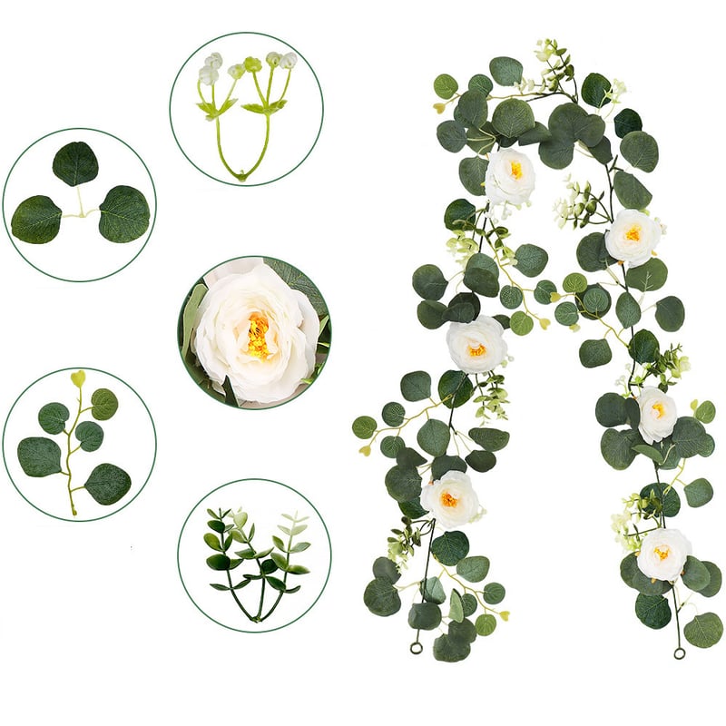 Simulation Eucalyptus Flower Vine