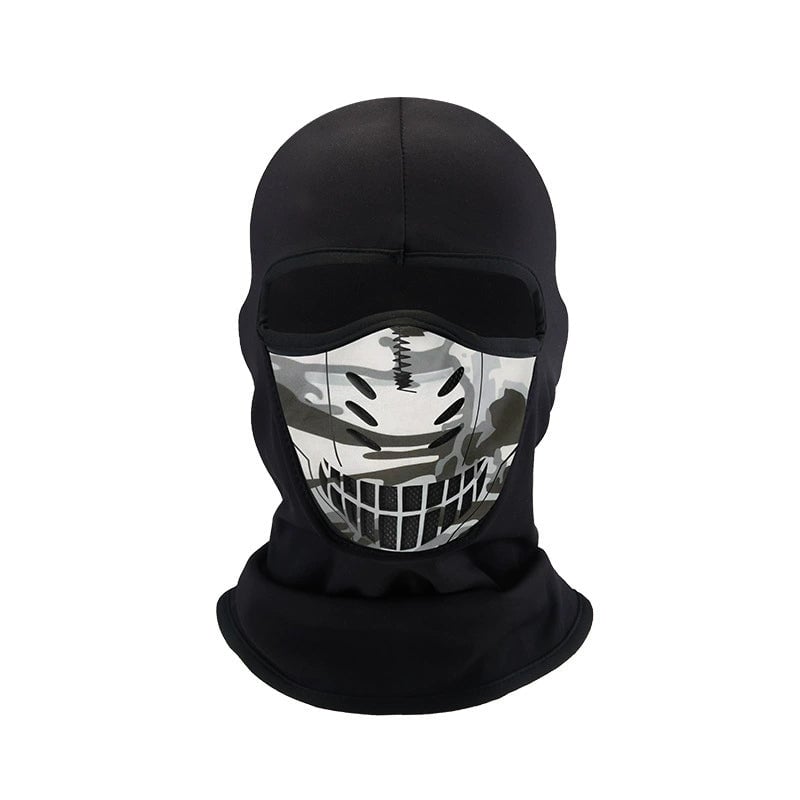 Winterliche, winddichte Thermo-Fleece-Gesichtsmaske für Radfahren und Outdoor-Sportarten.