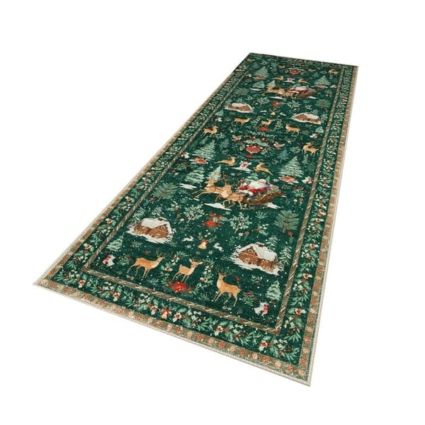 Sakerplus Christmas Long Floor Runner