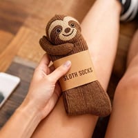 3D-gestrickte Tiersocken