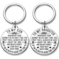 SANK®"To My Son/Daughter" Keychain Gift