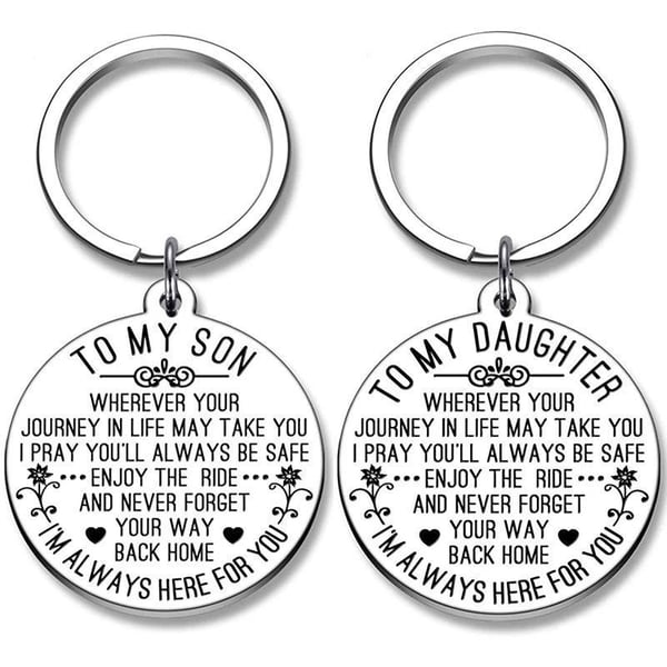 SANK®"To My Son/Daughter" Keychain Gift