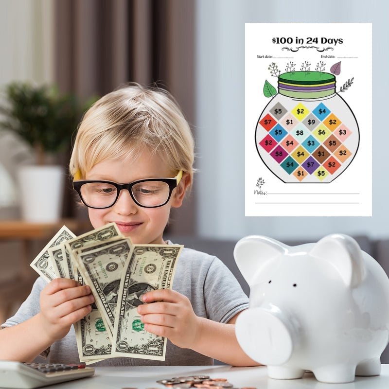 A Fun and Easy Money-Saving Challenge Book