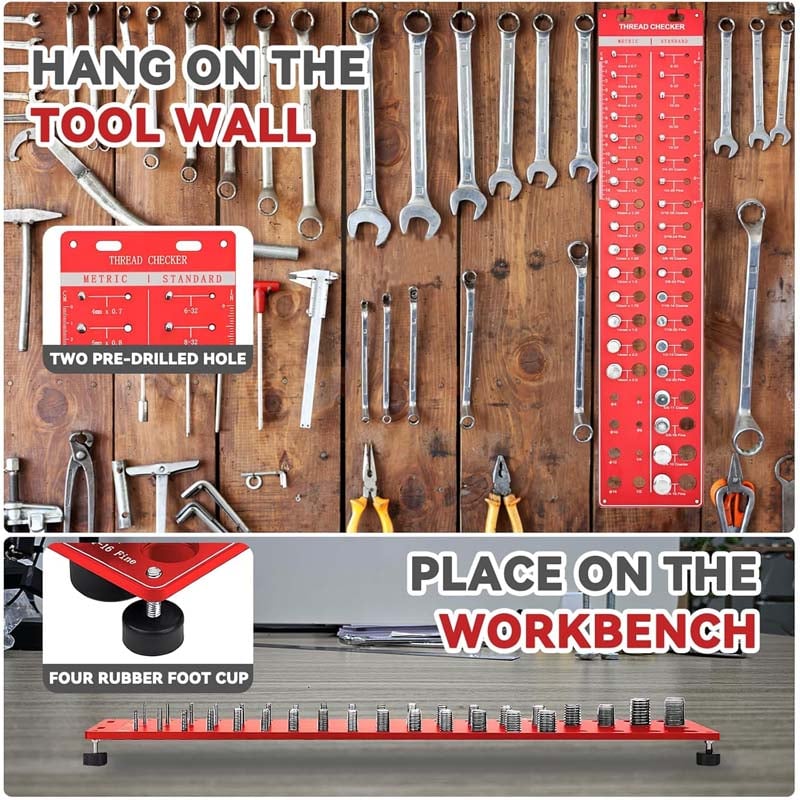 34-Hole Thread Checker