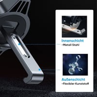 Neuer Handyhalter mit Haken für Lüftungsgitter