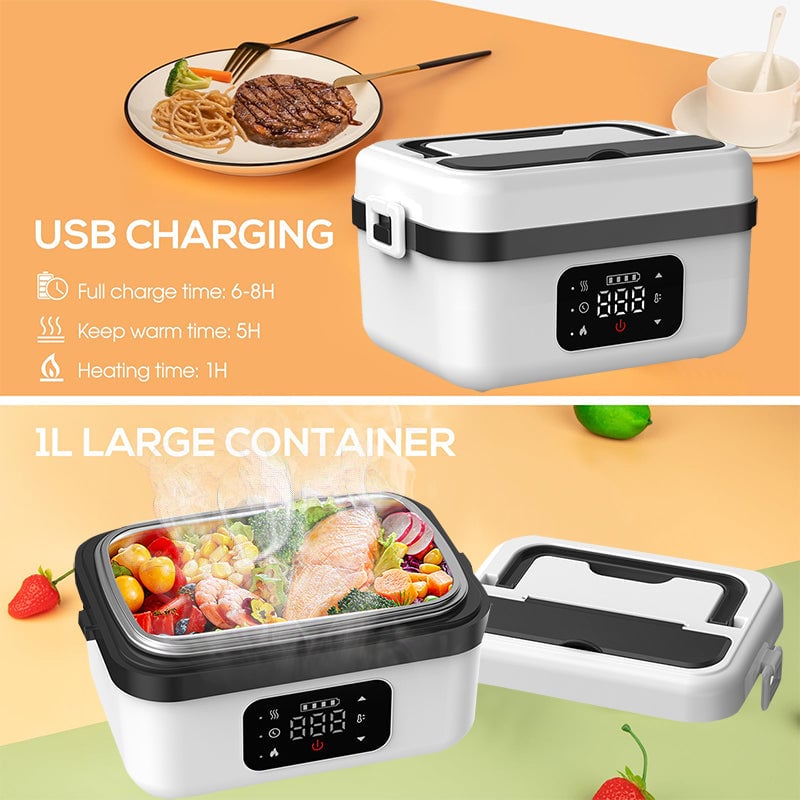 Sakerplus Electric Lunch Box Food Heater