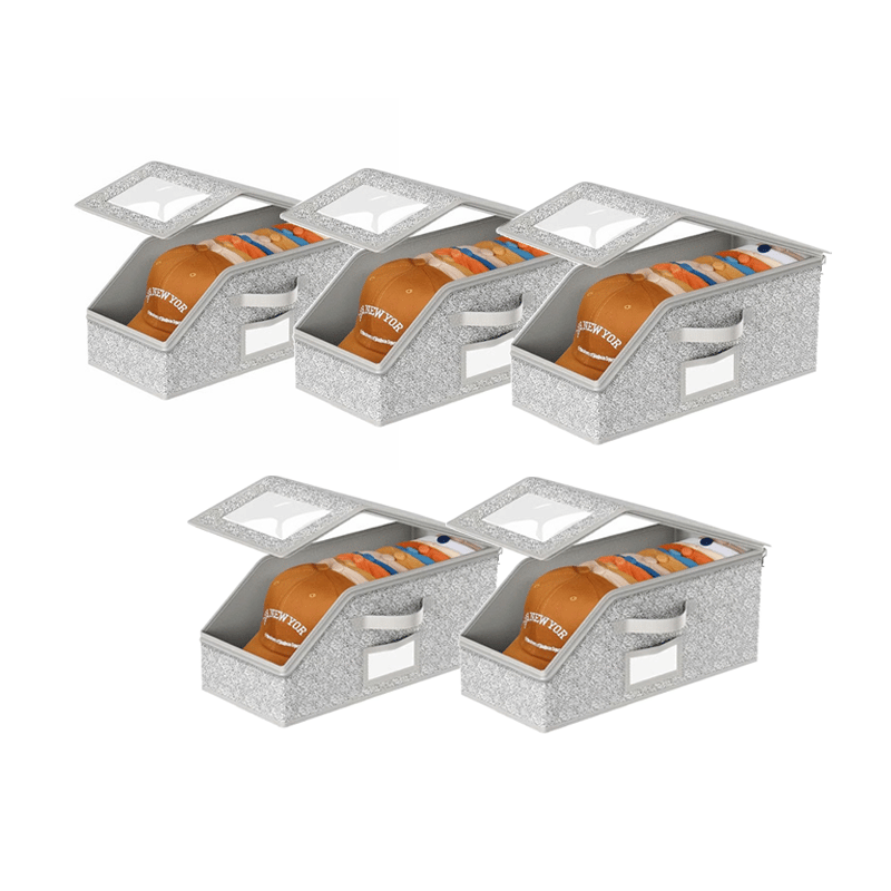 Multifunctional Foldable Dust Hat Storage Box