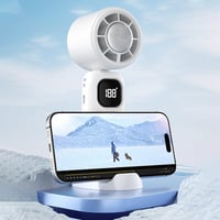 Foldable Ice Cooling Handheld Fan