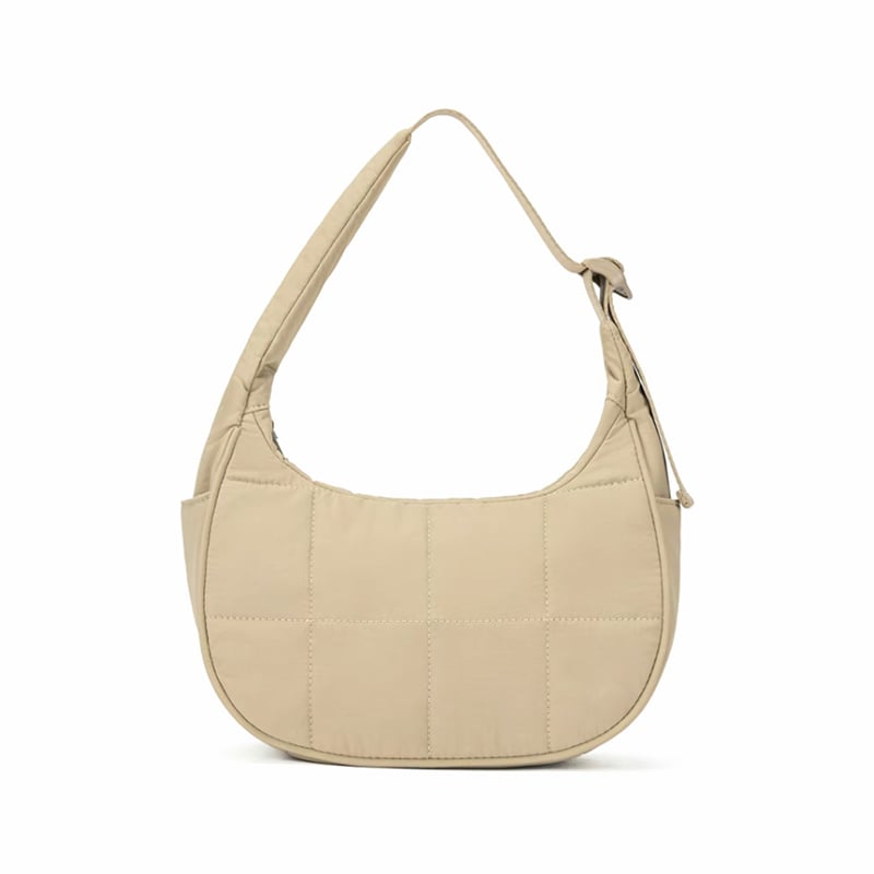 Puffer Crescent Shoulder Bag