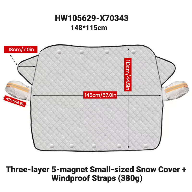 Antifreeze and Snowproof Vehicle Cover