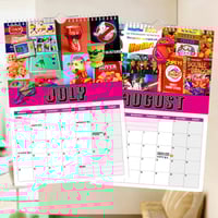 Retour aux années 80 - Calendrier mural 2025