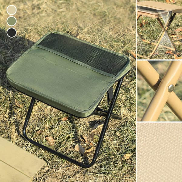 Tragbarer Hockerstuhl zum Bergsteigen und Wandern