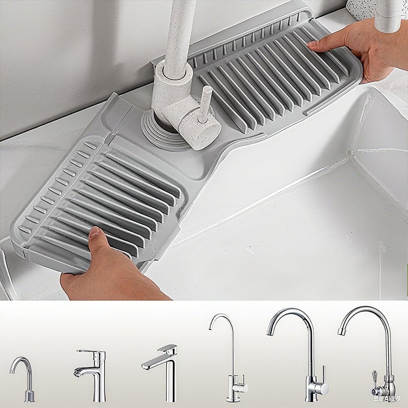 Button Silicone Faucet Drain Pad