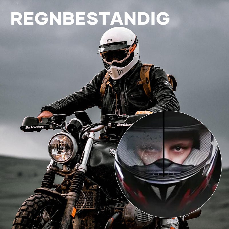 Anti-dug og regntæt visirbelægning