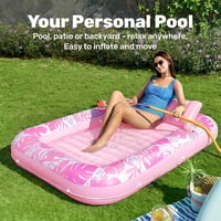 Extra Large Inflatable Sunbathing Pool Lounger