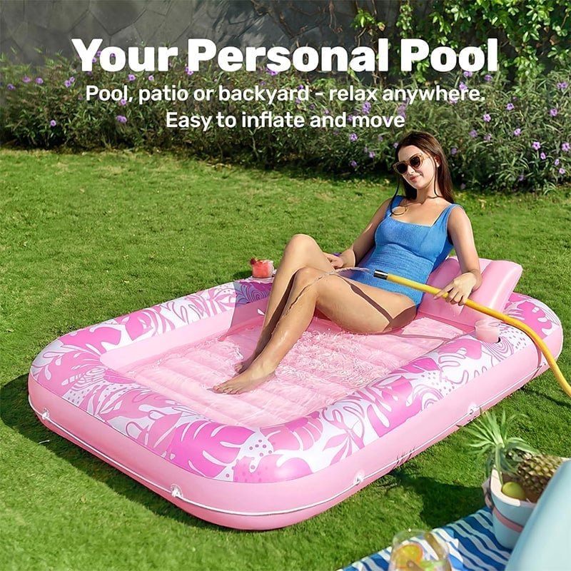 Extra Large Inflatable Sunbathing Pool Lounger