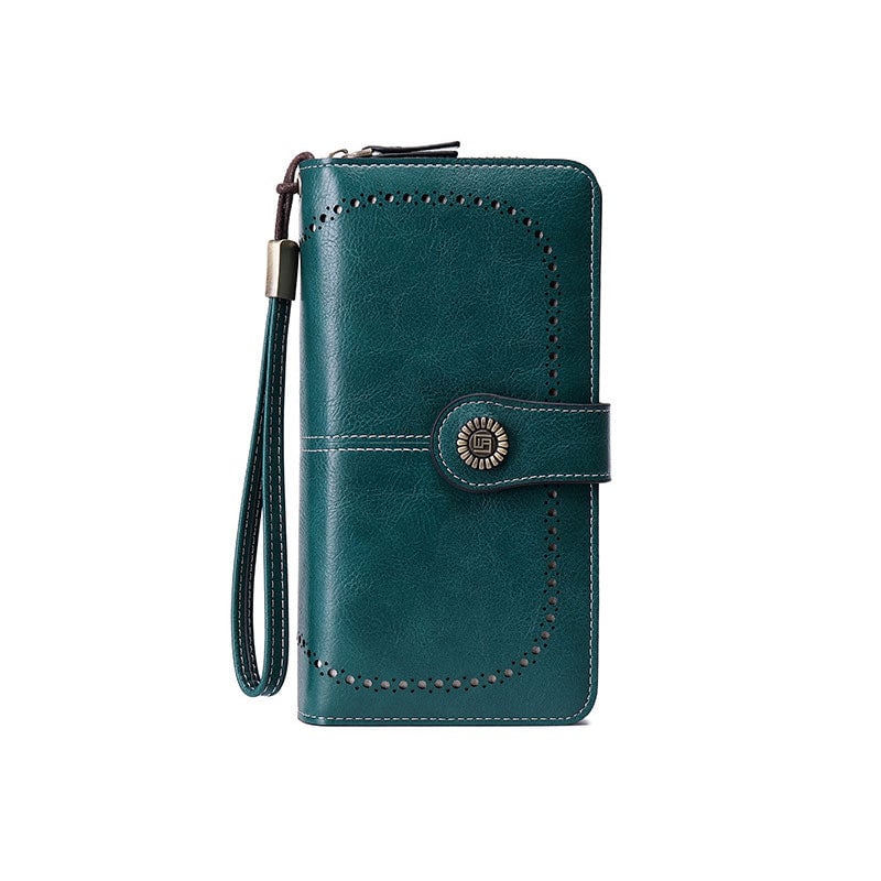 RFID Anti-magnetic Long Wallet