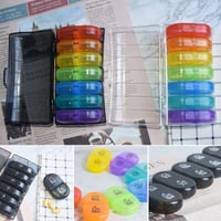 Tragbarer Pillen-Organizer für unterwegs