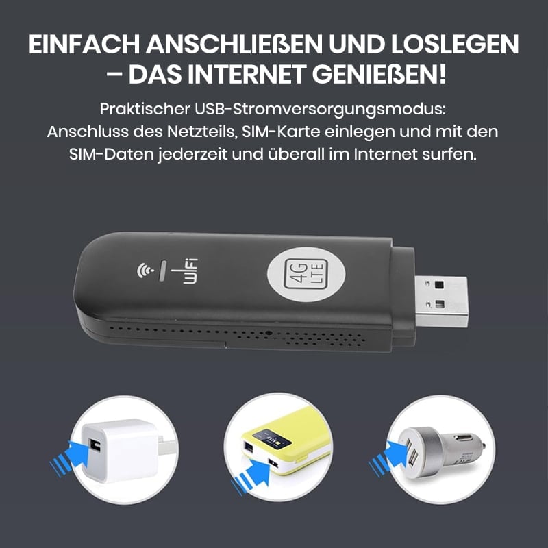 Globale Version Tragbares 4G-WLAN