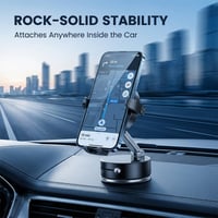2-in-1 Vacuum Magnetic Phone Holder