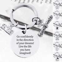 2023 Graduation Season Metal Keychain Gift with gift box