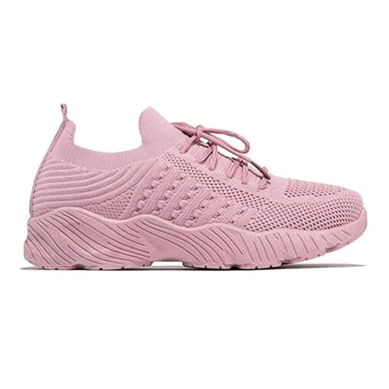 Lace-Up Mesh Shoes