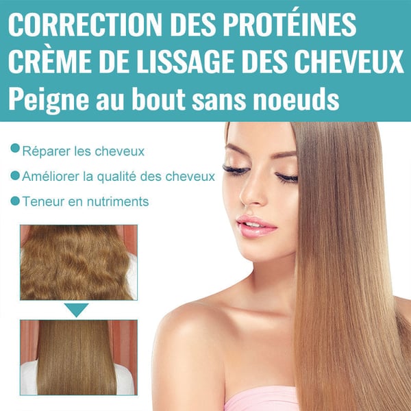 Crème lissante pour cheveux Silk & Gloss