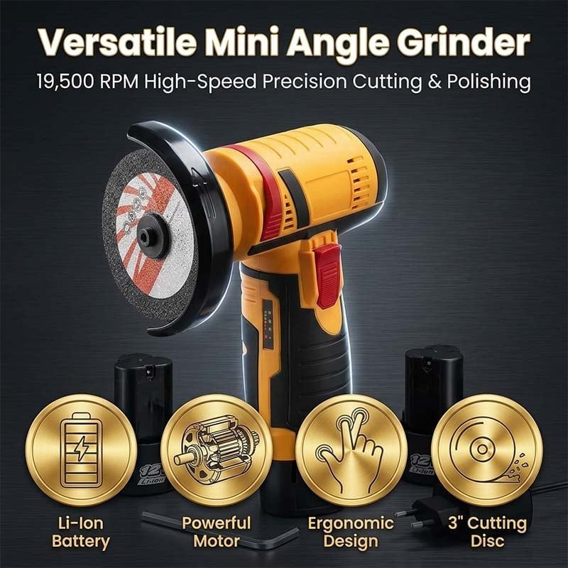 12V Portable Brushless Cutting & Polishing Tool
