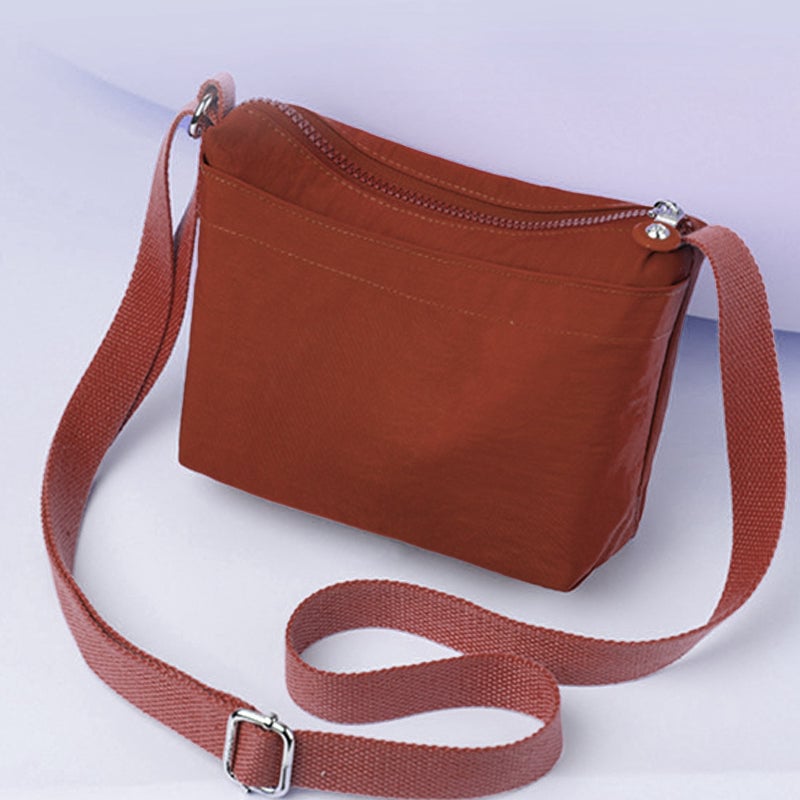 One-shoulder Cross-body Nylon Bag