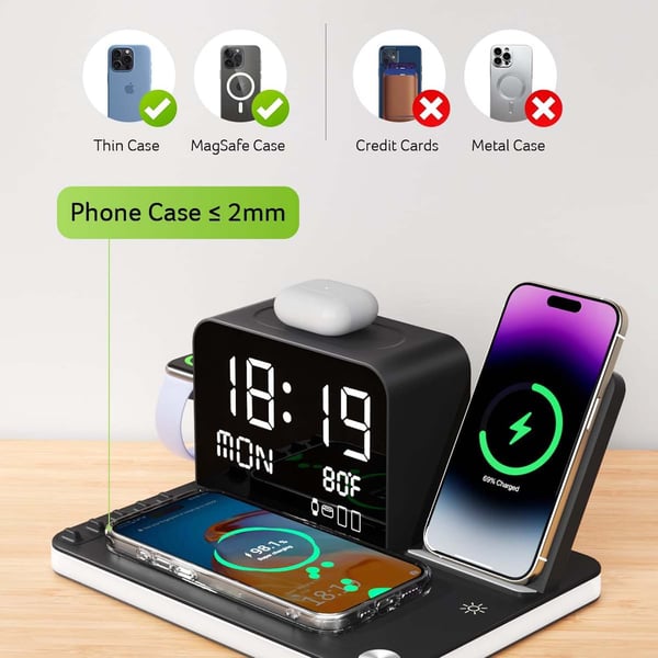 Saker® 7 in 1 Wireless Charging Station