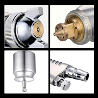 Pneumatisk spraypistol med topbeholder