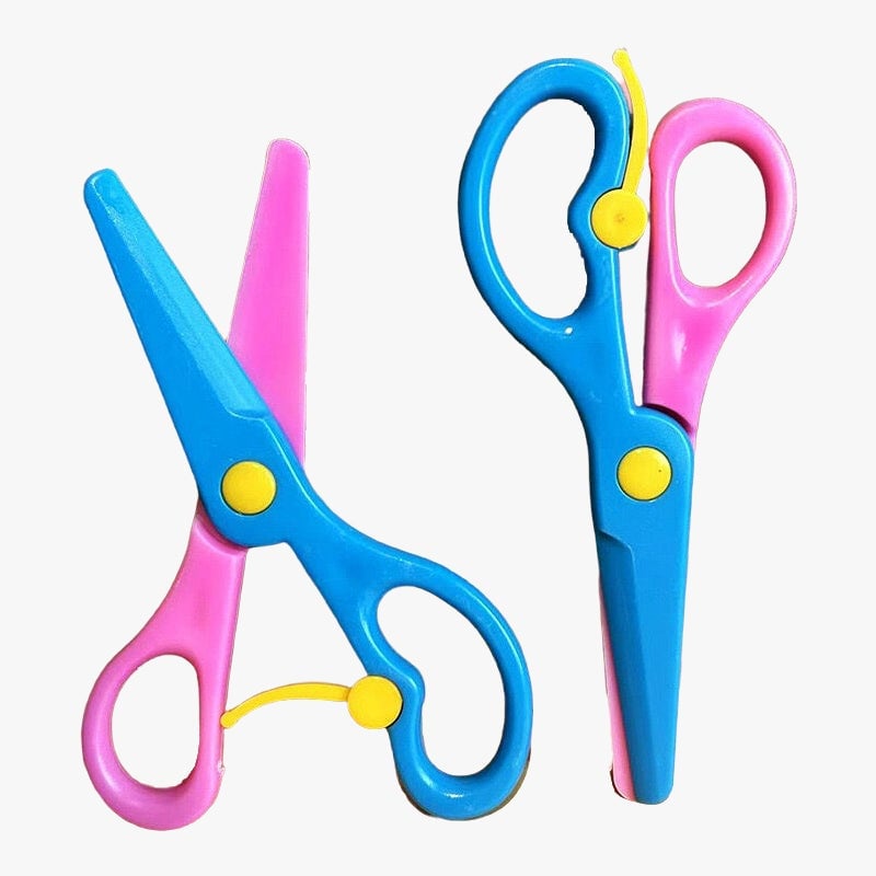 Kindersichere Kunststoffschere