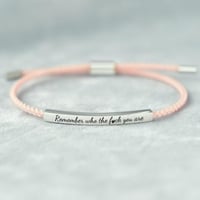 Geflochtenes, verstellbares Inspire-Armband
