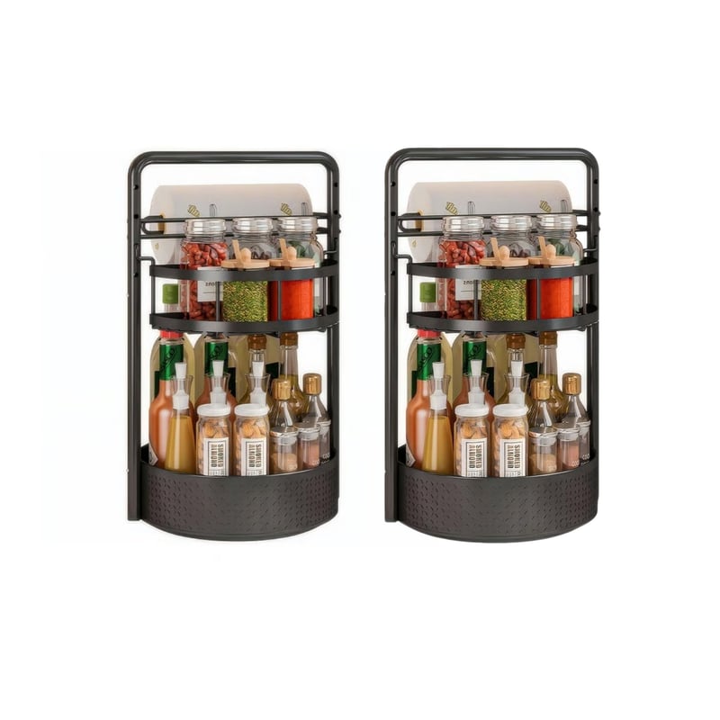 Paper Towel & Seasoning Storage Rack
