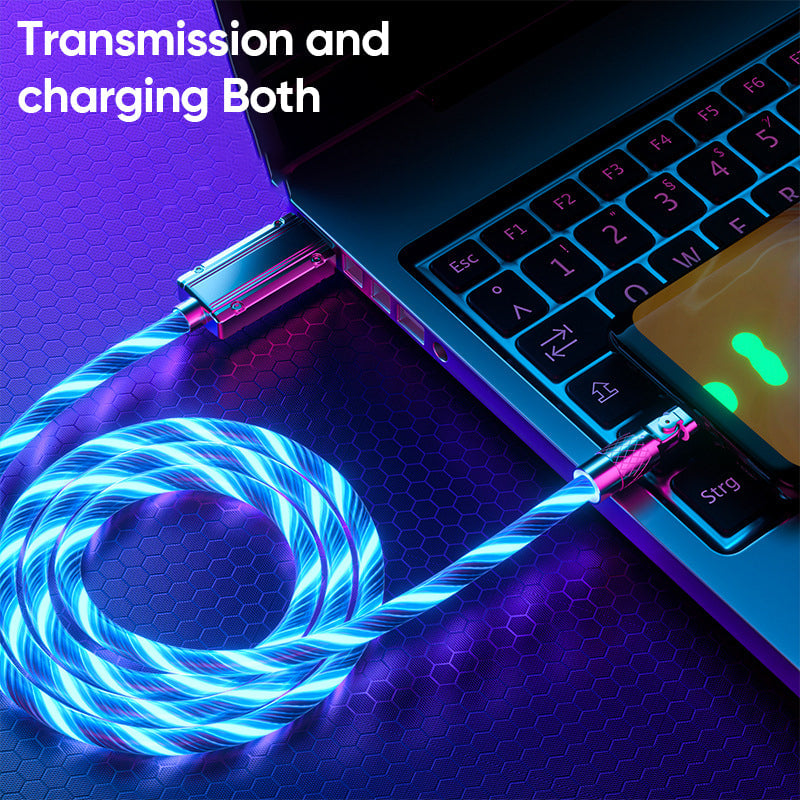 Rotating head streamer data cable