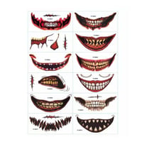 Sale-Halloween Horror Party Tattoo Stickers