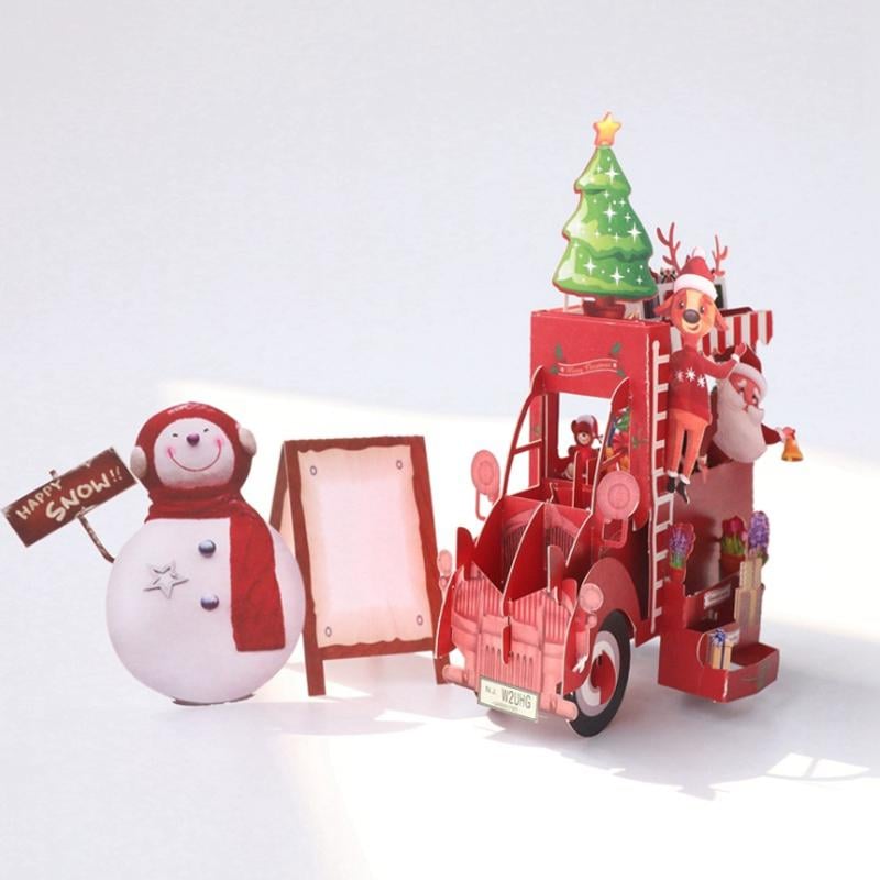 3D-Weihnachts-Popup-Karten