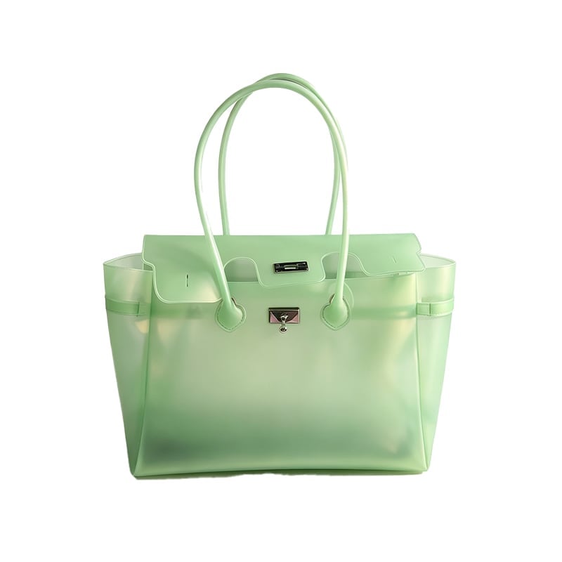 Transparent TPU Jelly Handbag
