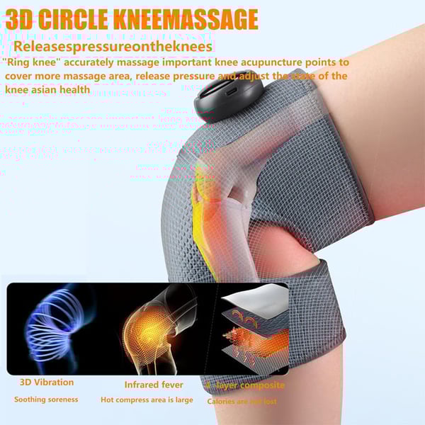 Sakerplus Heating Vibration Knee Shoulder Elbow Massager