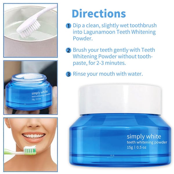 Upsell - Simply White Teeth Whitening Powder