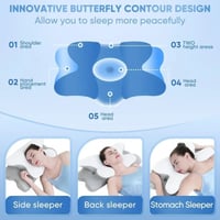 Cervical Memory Foam Pillow for Cozy Sleep