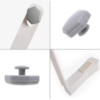 Bedlaken Grijpers Clip Set