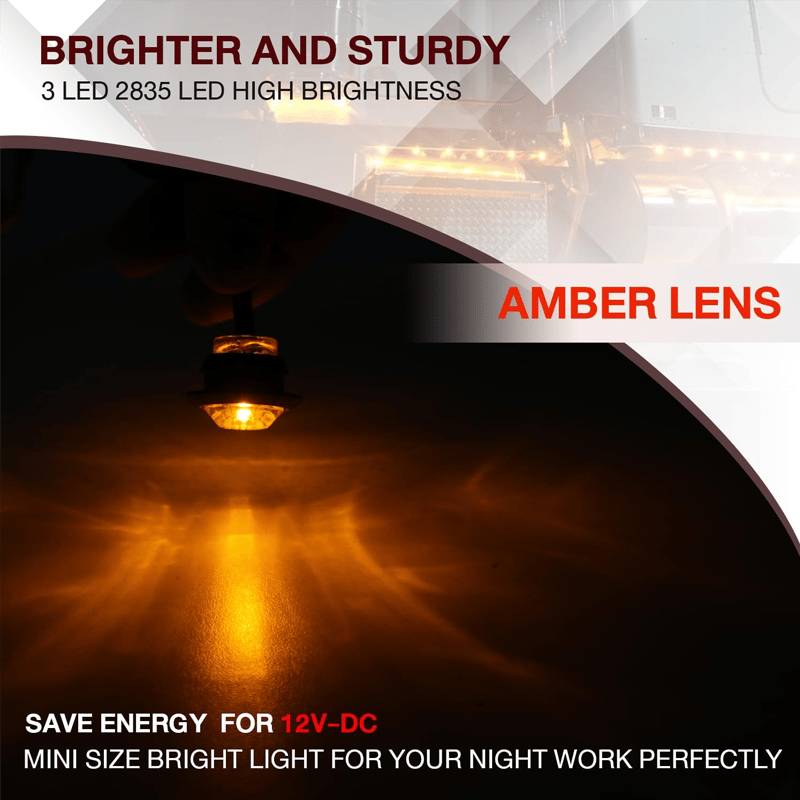 LED Mini Round  Indicator Lights